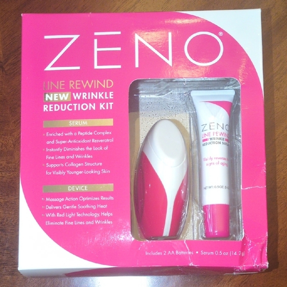 Zeno Other - Zeno Wrinkle Reduction Kit Red Light  Travel size includes serum